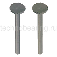 Вольфрам – ванадиевые фрезы, 2  поз., диск, 10 мм 28727 Proxxon