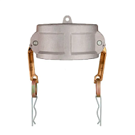 Камлок алюминиевый тип DC, заглушка для ниппеля 8", TL800DCAL TITAN LOCK — сопутствующий товар
