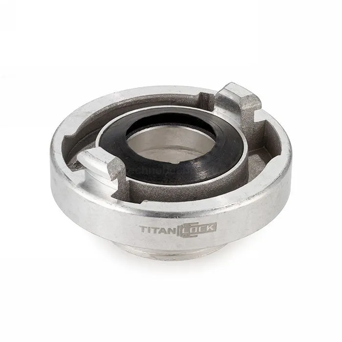 Соединение типа Storz с наруж. резьбой, KA=31, алюминий, 1in, TLSTORZ31M1 TITAN LOCK — детальное фото 0