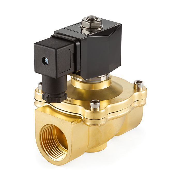 Соленоидный клапан нормально-закрытый, прямого действия, 220В, PN10, Латунь/EPDM, DN20, TLSC20/10EP1B TITAN LOCK