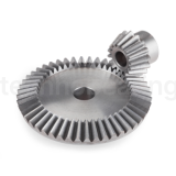 Коническая зубчатая пара, передат. число: 1:3, M=3, Z1=15, Z2=45 C30B450 ISKRA