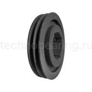 Шкив клиновой под втулку тапербуш SPZ190-02 TB (PHP 2SPZ190TB) ISKRA