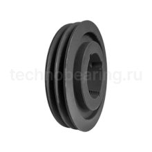 Шкив клиновой под втулку тапербуш SPZ190-02 TB (PHP 2SPZ190TB) ISKRA —  на сайте Техноберинг