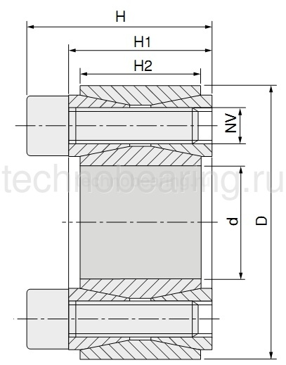 Зажимная втулка KLGG030 (PHF FX10-30x55) Sati