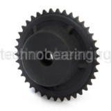 Звездочка со ступицей (чугун) под расточку для цепи: 08B-1, Z=76, 1/2" x 5/16" RS09076 Sati