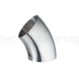 Отвод под сварку 45 градусов, DN 32, нерж. сталь 316, TLWB32/45SS TITAN LOCK