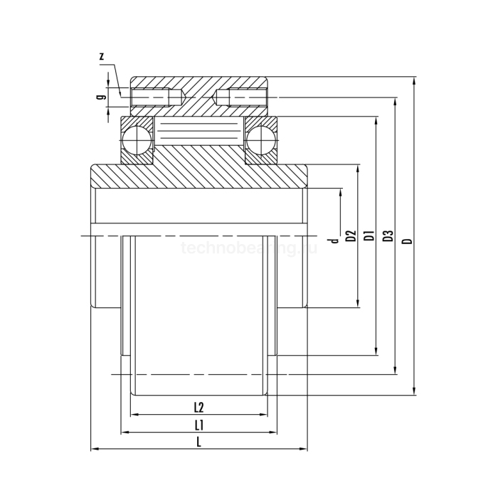 Обгонная муфта GL30 (GFR30) CTS