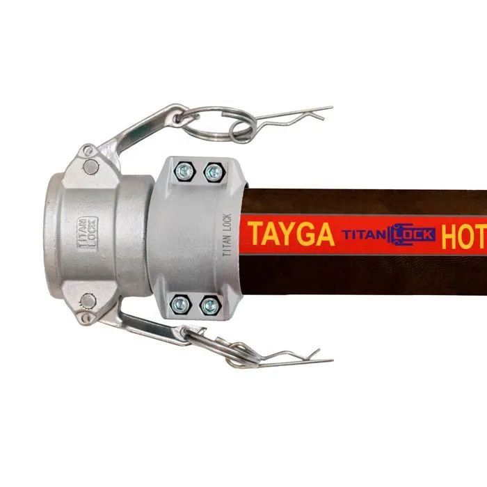 Рукав для битума «TAYGA», внутр. диам. 100мм, 10bar, 4in, TL100TG TITAN LOCK