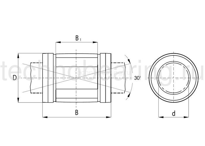 Подшипник KN4080PP NBS