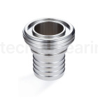 Резьбовой штуцер под рукав DIN 11851 DN65 нерж. 316 TL65THRSS-M TITAN LOCK