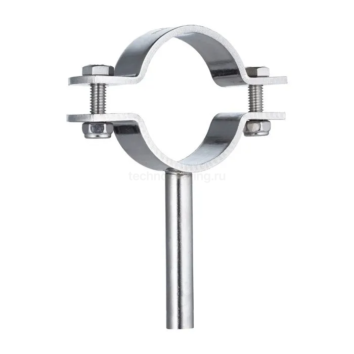 Хомут трубный на ножке DN32 (33,7-35 мм), нерж. 304, TL032FPLS TITAN LOCK