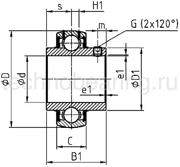 Подшипник UC216 (YAR216-2F) ISB