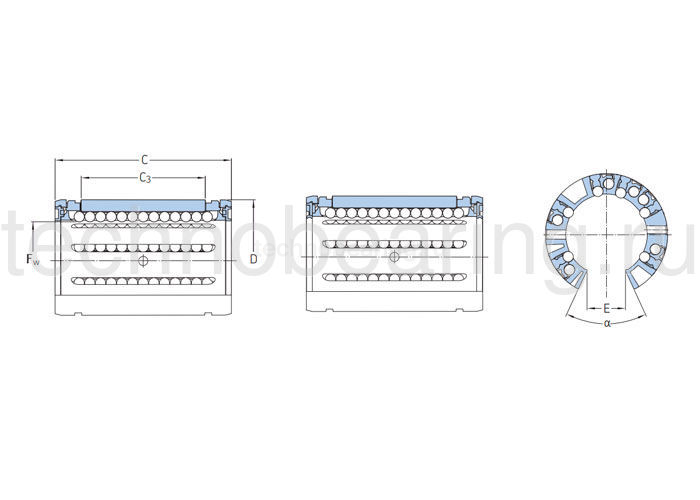 Подшипник LBCT20A-2LS SKF