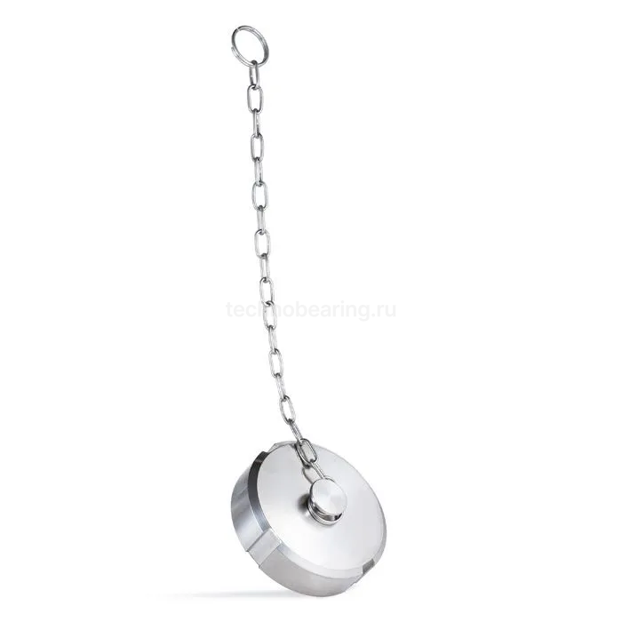 Молочная гайка глухая с цепочкой DIN 11851 DN125 нерж. 304 TL125NBCHS TITAN LOCK — детальное фото 2