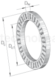 Подшипник K81118 NBS