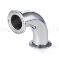 Отвод под Clamp 90 градусов, DN 65, нерж. сталь 316, TLCB65/90SS TITAN LOCK