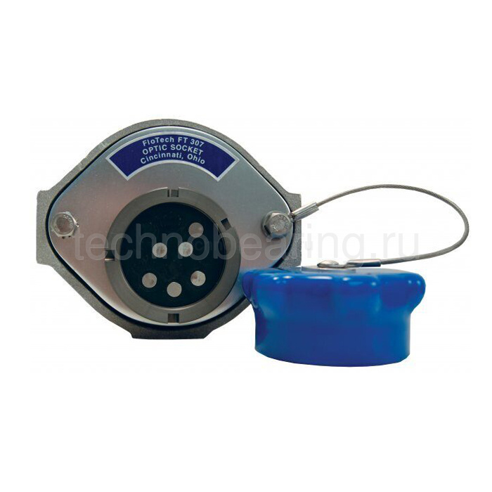 Розетка оптическая, 6-ти контактная и 4 J-слота, без пневмопереключения FT307 DIXON — детальное фото 0