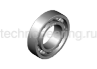 Нержавеющий подшипник 6000 BSS 316 BECO