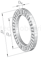 Подшипник K81118 NBS