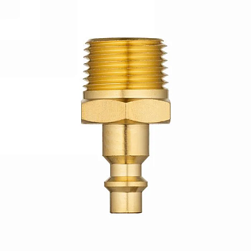 1/2in, БРС серия D, ISO 6150 B, ниппель, нар.резьба, латунь TL4DMS-B TITAN LOCK