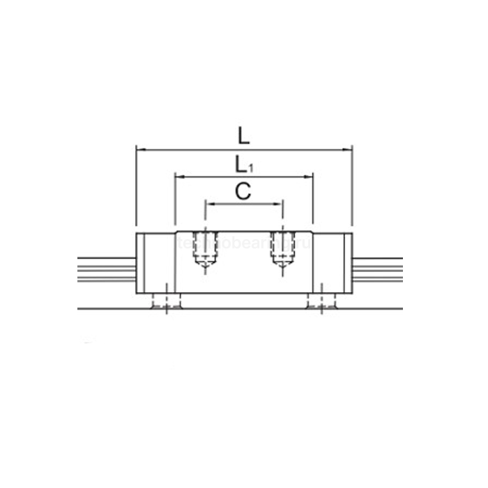 Каретка MGN7HZ0H ISKRA