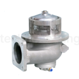 Пневматический донный клапан, квадратный фланец, алюминий, 4in, TL400PBV-S TITAN LOCK