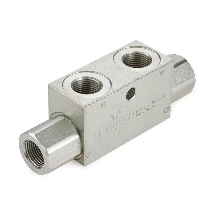 Гидрозамок двусторонний, 1.1/2", BP/BP, сталь, TLDHL1.1/2 TITAN LOCK
