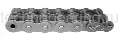 Цепь приводная роликовая двухрядная 06B-2 Sati