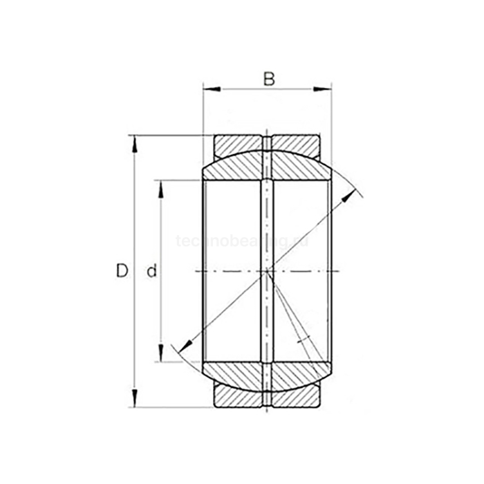 Подшипник GE60 ES ZWZ