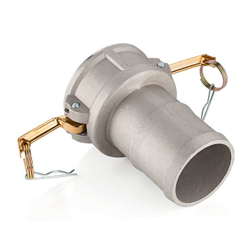 Камлок алюминиевый тип С серия "EcoLine", розетка с хвостовиком 8", TL800CAL-EL TITAN LOCK