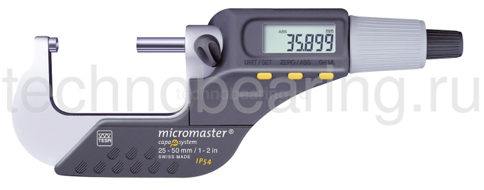 Микрометр цифровой Micromaster"capa system" 100 - 125/0.001 мм 06030071 Tesa