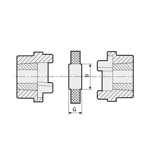 Упругий элемент HRCN280 ISKRA