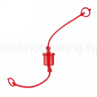 Заглушка для БРС серии B, ISO 7241-B, гибкий пластик, 1in TL8B-DP TITAN LOCK