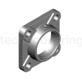 Нержавеющий корпус подшипника (магнитный) F208 BSS 2RS BECO