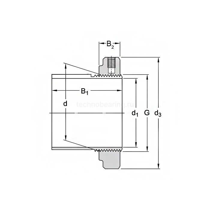Втулка H2315 TECHNIX