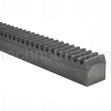 Рейка зубчатая прямозубая с закалкой: 15x15, L=2000 мм, M=1 CR26200T ISKRA