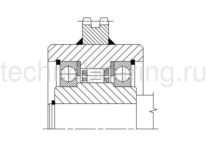 Обгонная муфта GP7221B (DC7221B) CTS