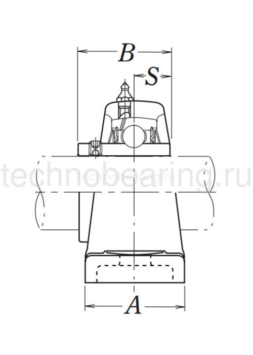 Подшипниковый узел UCP209 D1 NSK