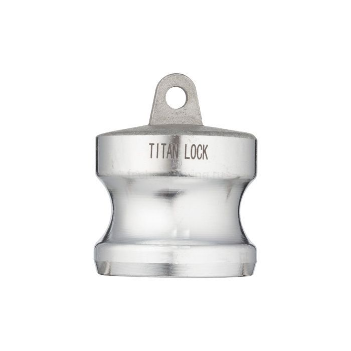 Камлок алюминиевый тип DР серия "EcoLine", заглушка для розетки 1", TL100DPAL-EL TITAN LOCK