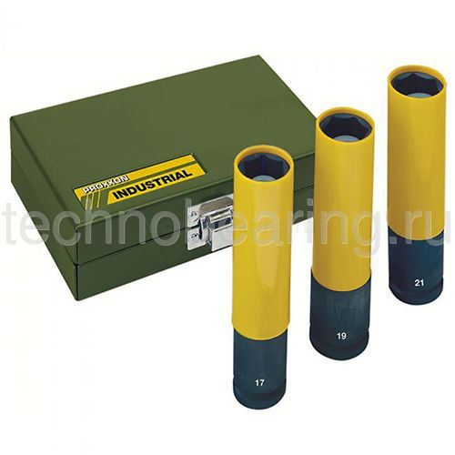 Набор ударных головок 1/2, 3шт. (17, 19, 21 мм) 23970 Proxxon