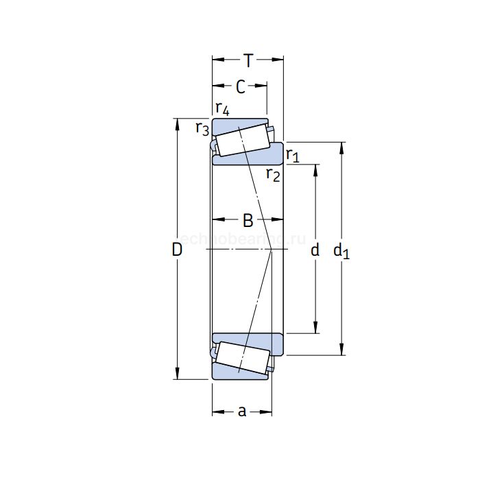 Подшипник 30203 J2 SKF