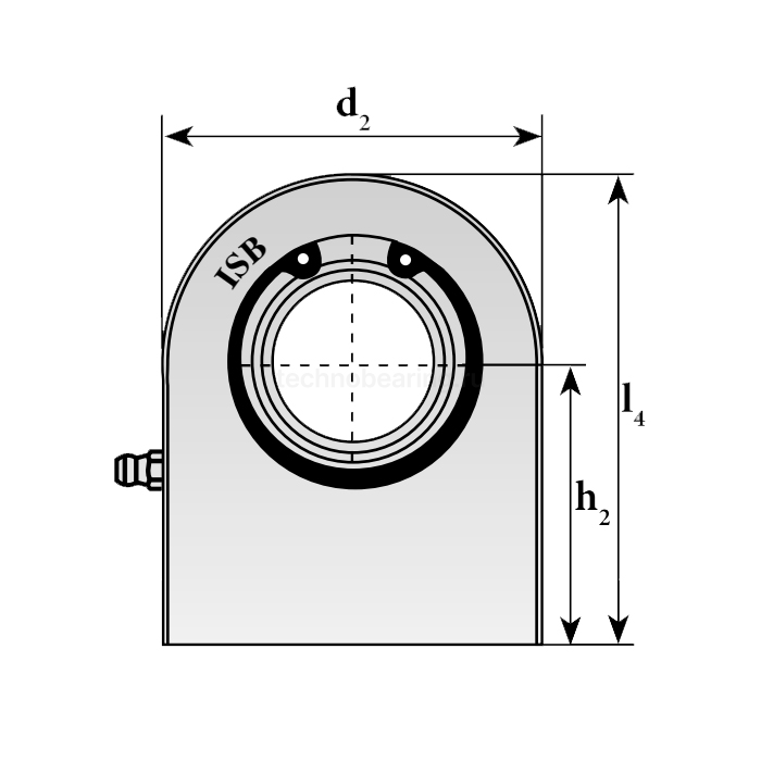 Шарнирный наконечник TPNCE750 ISB