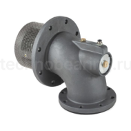 Пневматический донный клапан, круглый фланец, алюминий, 5in, TL500PBV-C TITAN LOCK