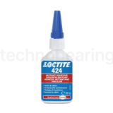 Клей цианоакрилатный для эластомеров и резины, 50 г, 424 Loctite