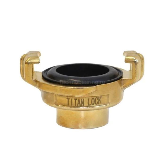 Универсальное соединение для воды NEPTUN (GEKA) с внутренней резьбой BSP 1 1/2", латунь, TLNPF1.1/2-BR TITAN LOCK