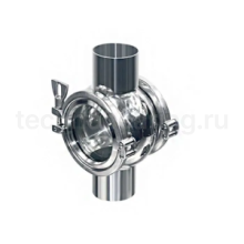 Диоптр трубный сдвоенный под сварку, нерж, DN100, TL100TPD-WD TITAN LOCK —  на сайте Техноберинг