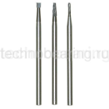 Фрезы твёрдосплавные 3 шт.(цилиндр,сфера,конус) 28752 Proxxon