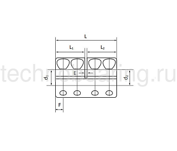 Муфта соединительная RC20-C (d=6 мм) TECHNIX