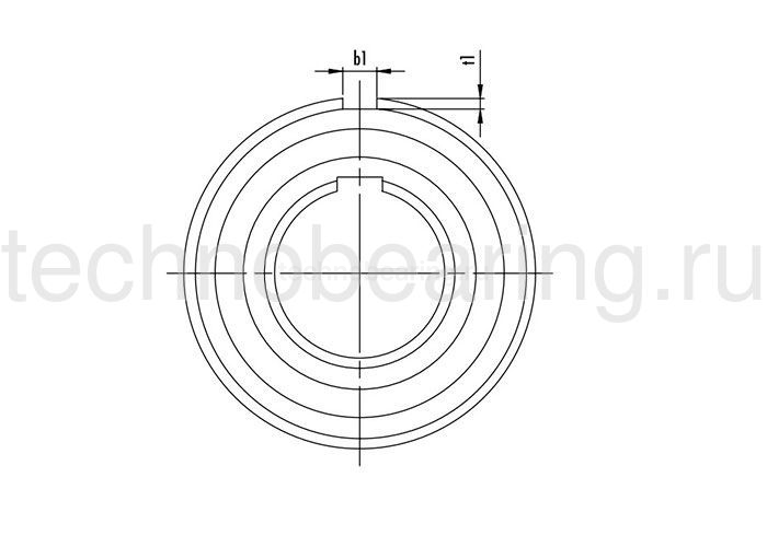 Обгонная муфта UK35-ZZ (CSK35) CTS