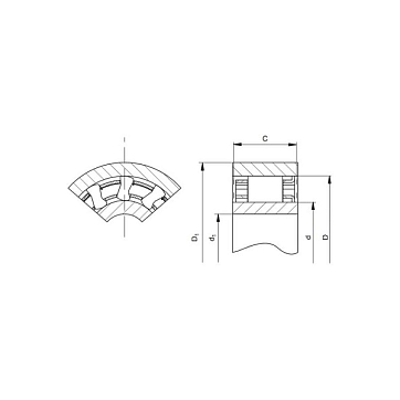 Обгонная муфта GP2222G (DC2222G) ISKRA